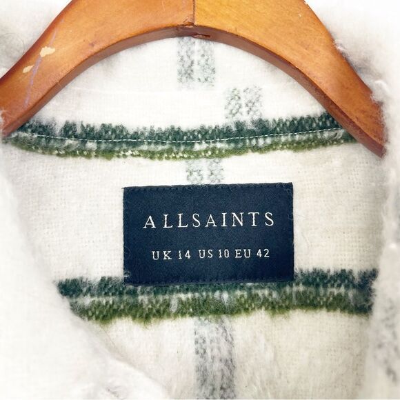 ALLSAINTS Monica Checked Woven Shirt - Picture 5 of 10